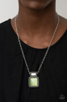 Paparazzi Accessories Ethereally Elemental Green Necklace