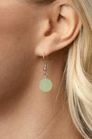 Paparazzi Accessories Sea Glass Wanderer - Green Necklace