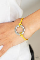 Paparazzi Accessories Choose Happy - Yellow Bracelet