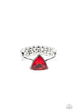 Paparazzi Accessories Tenacious Twinkle - Red Ring
