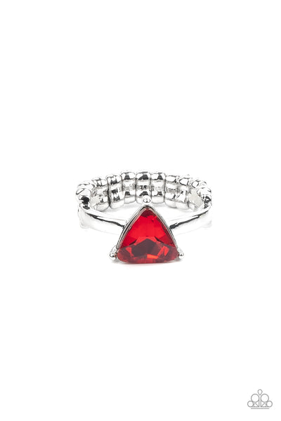 Paparazzi Accessories Tenacious Twinkle - Red Ring