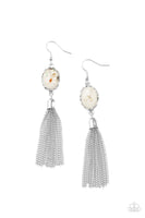 Paparazzi Accessories Oceanic Opalescence - White Earring