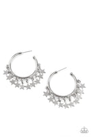 Paparazzi Accessories Happy Independence Day - Silver Earring