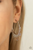 Paparazzi Accessories Happy Independence Day - Silver Earring