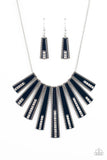Paparazzi Accessories FAN-tastically Deco - Blue Necklace