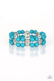 Paparazzi Accessories Daisy Debutante Blue Bracelet