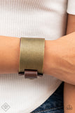 Paparazzi Accessories Studded Synchronism - Brass Bracelet
