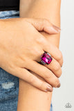 Paparazzi Accessories Epic Proportions - Pink Ring