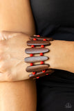 Paparazzi Accessories Coronado Cabana - Red Bracelet