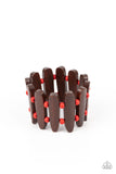 Paparazzi Accessories Coronado Cabana - Red Bracelet