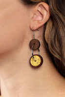 Paparazzi Accessories Artisanal Aesthetic - Yellow Earring