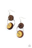Paparazzi Accessories Artisanal Aesthetic - Yellow Earring