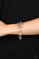 Paparazzi Accessories Delightfully Daydreamy - White Bracelet