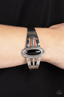 Paparazzi Accessories Wanderlust Walkabout - Black Bracelet