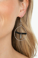 Paparazzi Accessories Free Bird Freedom - Black Earring