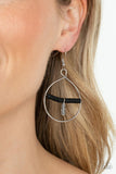 Paparazzi Accessories Free Bird Freedom - Black Earring
