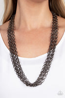 Paparazzi Accessories  Dynamo - Black Necklace