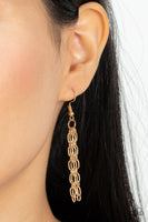 Paparazzi Accessories Dynamite Dynamo - Gold Necklace