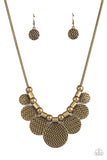 Paparazzi Accessories Indigenously Urban - Brass Necklace
