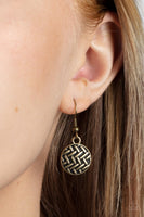 Paparazzi Accessories Indigenously Urban - Brass Necklace