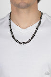 Paparazzi Accessories G.O.A.T - Black Necklace