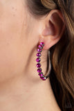 Paparazzi Accessories Photo Finish - Pink Earring