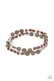 Paparazzi Accessories Backcountry Beauty - Green Bracelet