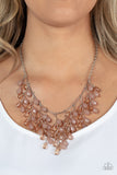 Paparazzi Accessories Garden Fairytale - Brown Necklace