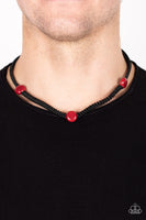 Paparazzi Accessories SoCal Style - Red Necklace