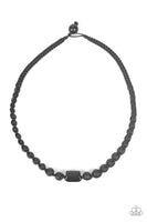 Paparazzi Accessories Its A THAI - Black Necklace