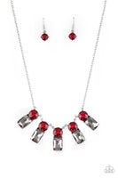 Paparazzi Accessories Celestial Royal - Red Necklace