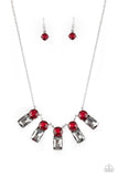 Paparazzi Accessories Celestial Royal - Red Necklace