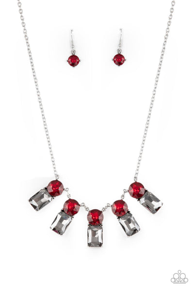 Paparazzi Accessories Celestial Royal - Red Necklace
