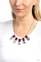 Paparazzi Accessories Celestial Royal - Red Necklace