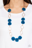 Paparazzi Accessories - Posh Promenade - Blue Necklace
