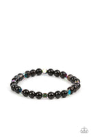 Paparazzi Accessories Interstellar Solitude - Black Bracelet