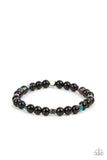 Paparazzi Accessories Interstellar Solitude - Black Bracelet