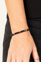 Paparazzi Accessories Interstellar Solitude - Black Bracelet