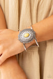 Paparazzi Accessories Mirage Magnificence - Yellow Bracelet