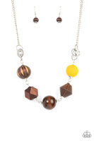 Paparazzi Accessories Eco Extravaganza - Yellow Necklace