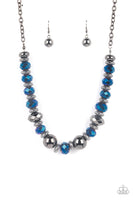 Paparazzi Accessories Interstellar Influencer - Blue Necklace