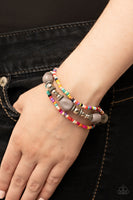 Paparazzi Accessories Confidently Crafty - Silver Bracelet