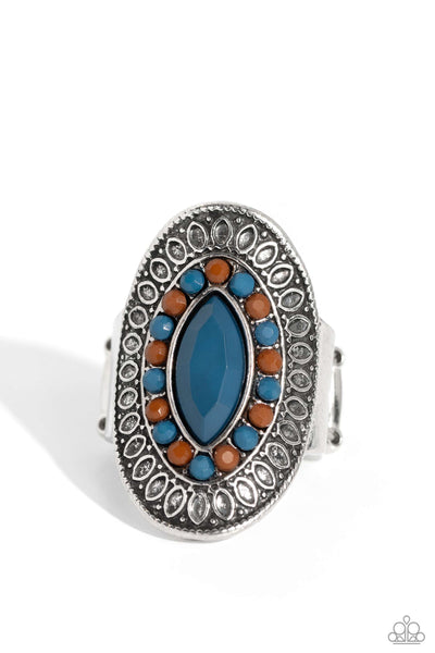 Paparazzi Accessories ARTISAN Expression - Blue Ring