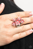 Paparazzi Accessories Boastful Blooms - Red Ring