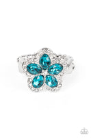 Paparazzi Accessories Efflorescent Envy - Blue Ring