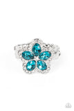 Paparazzi Accessories Efflorescent Envy - Blue Ring