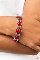 Paparazzi Accessories Boldly BEAD-azzled - Red Bracelet