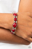 Paparazzi Accessories Boldly BEAD-azzled - Red Bracelet