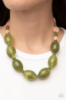 Paparazzi Accessories Belle of the Beach - Green Necklace