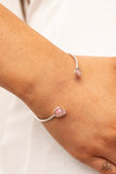 Paparazzi Accessories Unrequited Love - Pink Bracelet